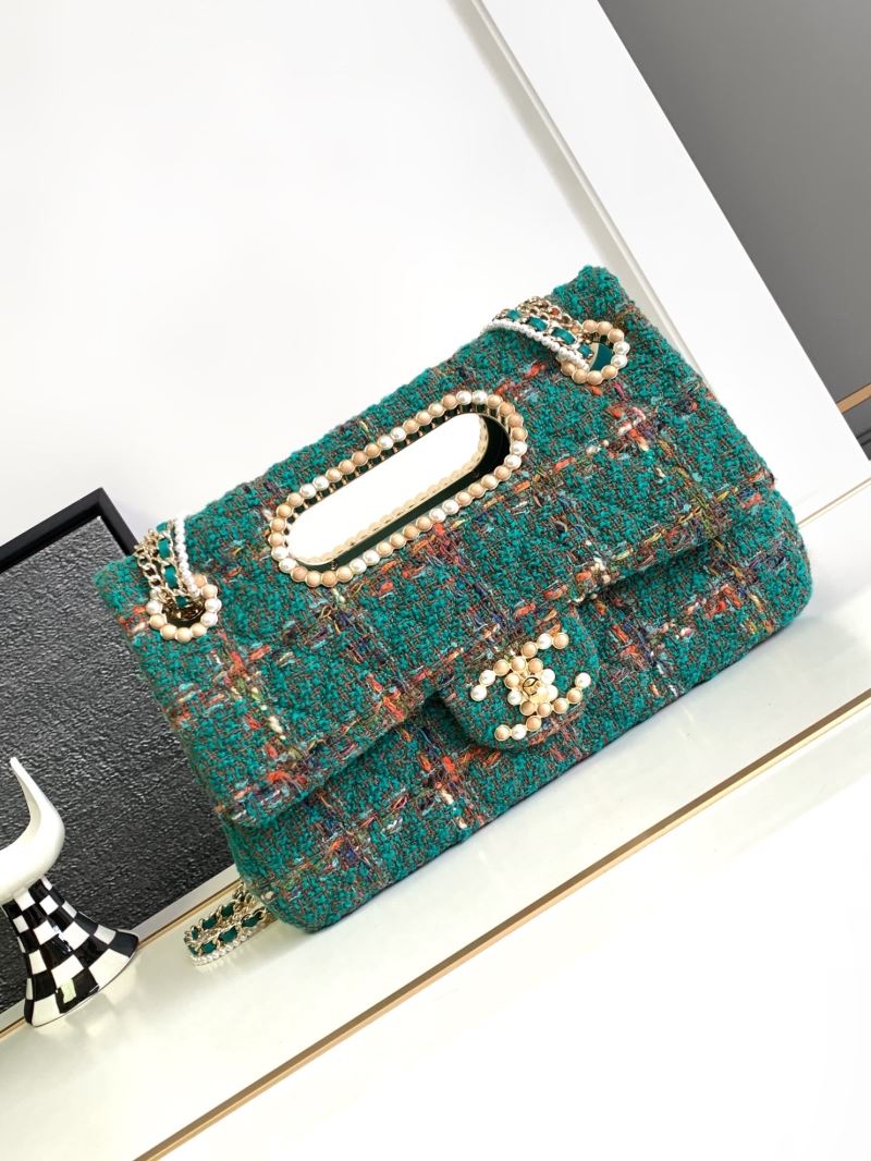 Ch**el top handle bags